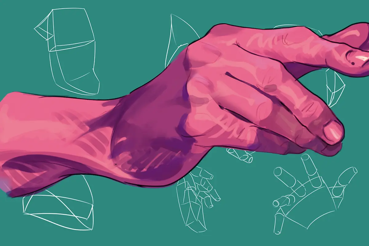 How to Draw Hands for Complete Beginners: A Simple 4-Step Process